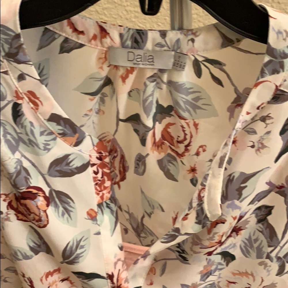 Dalia floral blouse
